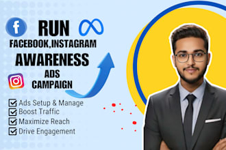 run facebook awareness ads campaigns, instagram ads, meta ads, meta pixel setup