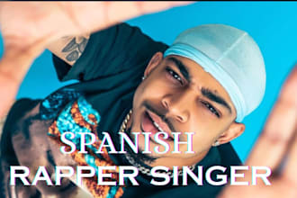 rap in native spanish english rapper write sing trap reggaetón rnb sad love song