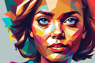 make a beautiful wpap pop art portrait