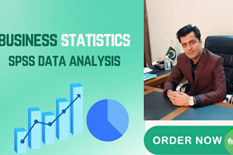 perform business statistics, spss data analysis using excel, spss, and r