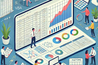do custom excel and google sheets spreadsheets