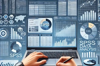 perform spss data analysis for your research or project