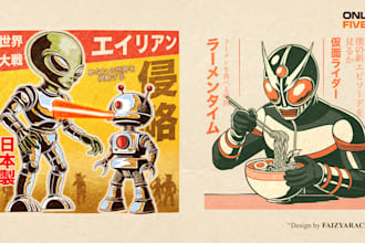 create streetwear vintage japanese