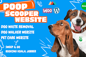 poop scooper, pet care, dog walker website, jobber, bookingkoala, sweep and go