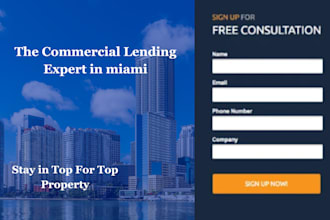 design a sleek and modern landing page to elevate your brand