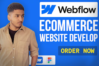 create webflow website with responsive cms and design