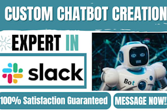create slack chatbot for communication,tasks, slack bot setup,slack automation