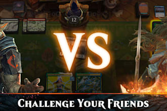 build multiplayer mobile game, online  nft crypto card game, web3 integration