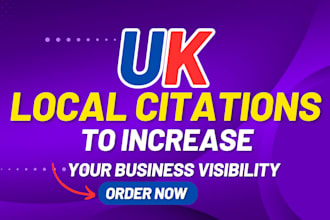 build 350 of the best UK citations to boost SEO