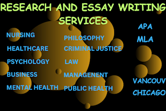 do research and write articles in nursing, psychology, and sociology