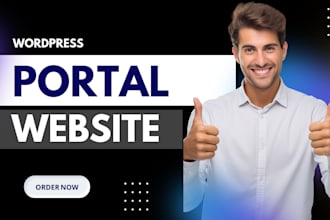 design a recruitment website, job board agency website and job portal web