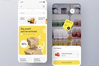 develop multi shops food, grocery, pharmacy, taxi flutter