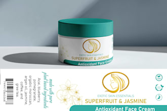 design stickers, beauty labels, product labels professionally