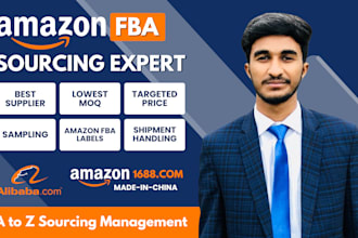 source and procure high quality products for amazon fba from china