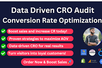 increase conversion rate of your shopify store through cro audit