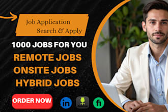 search and apply for 1000 jobs for you
