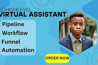 be your gohighlevel virtual assistant funnel pipeline gohighlevel website design