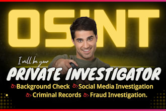 be your private investigator, background checks, social media investigation