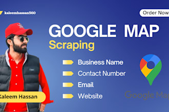 provide google maps data scraping for business insights and lead generation