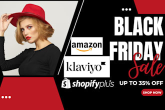 generate black friday leads for shopify store, amazon seller account, klaviyo