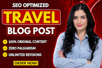 write engaging articles and blog posts for your travel website