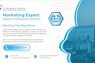 be dedicated social media post designer for business