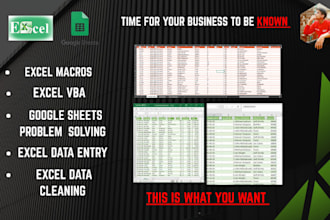 give excellent excel macro and vba services instantly