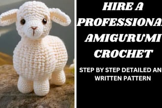 write quality crochet patterns for your etsy shop and amigurumi crochet pattern
