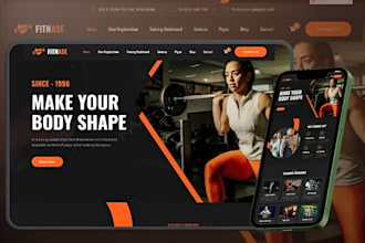 design gym shopify website gym accessories store fitness shopify store