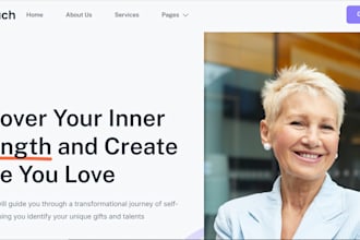 design coaching, consultant and speaker website