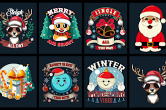 create exclusive christmas custom t shirt design