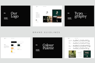 create a unique logo and brand guidelines