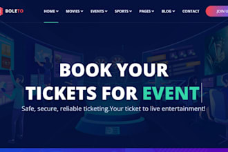 create ticket website, event ticket website ,ticket selling websites,ticket