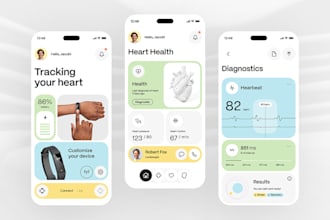 develop health monitoring app, diabetes management app, glucose monitoring app