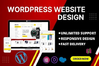 build, revamp, create wordpress website design, redesign website development