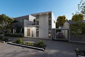 sketchup 3d model into HD render, hall way design, renovate building, remodel 3d