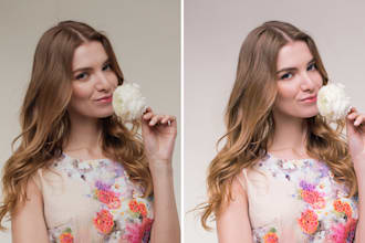 do portrait beauty high end model photo retouching