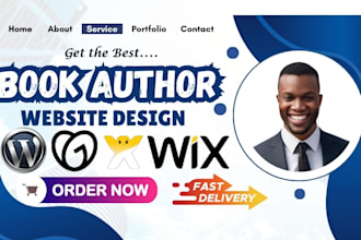 design author website, ebook website, book author website, ebook landing page