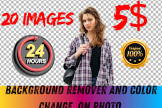 do background removal and  change