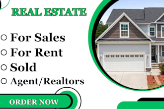 scrape zillow and real estate leads for realtors in 24 hours using python