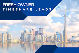 provide fresh owner timeshare leads USA