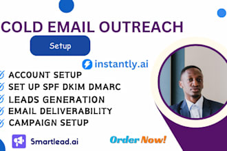 setup smartlead ai smartreach instantly and clay com for cold email outreach
