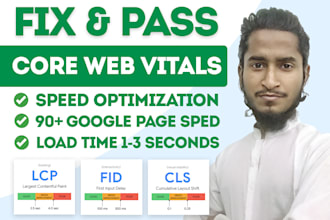 fix core web vitals, lcp, inp, cls issues guaranteed in google search console