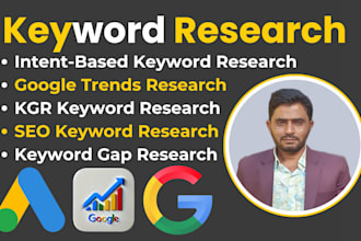 do intent based keyword research and google trends analysis