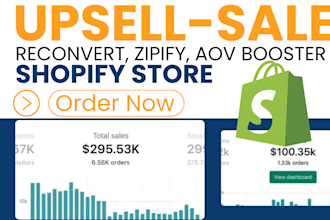 setup upsell reconvert zipify shopify aov sales booster shopify marketing expert