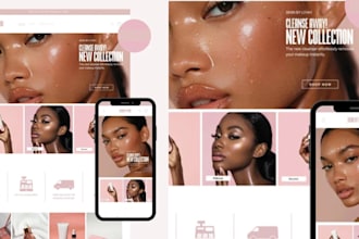 skin care shopify store skin care website shopify dropshipping skin care store