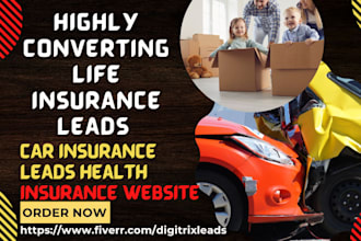 generate life insurance leads car insurance leads health insurance website