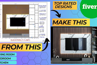 design and draft custom furniture designs in autocad