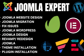 fix web migrate design update joomla website redesign wordpress website yootheme