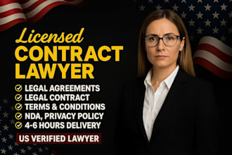 draft legal contracts, agreements,services, nda, privacy policy,motions,lawsuit